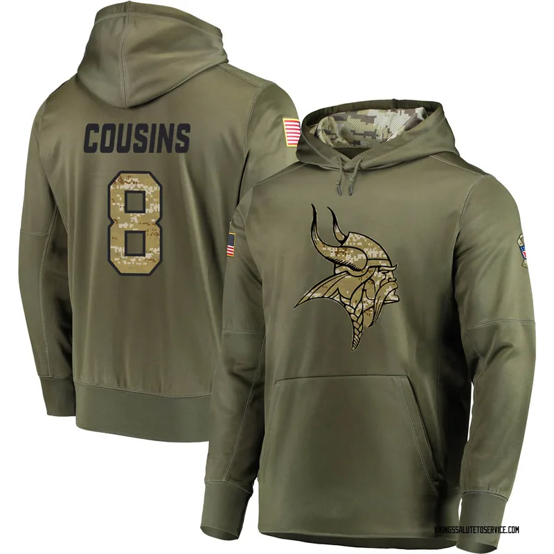 Kirk Cousins Minnesota Vikings Men's Legend Olive Salute to